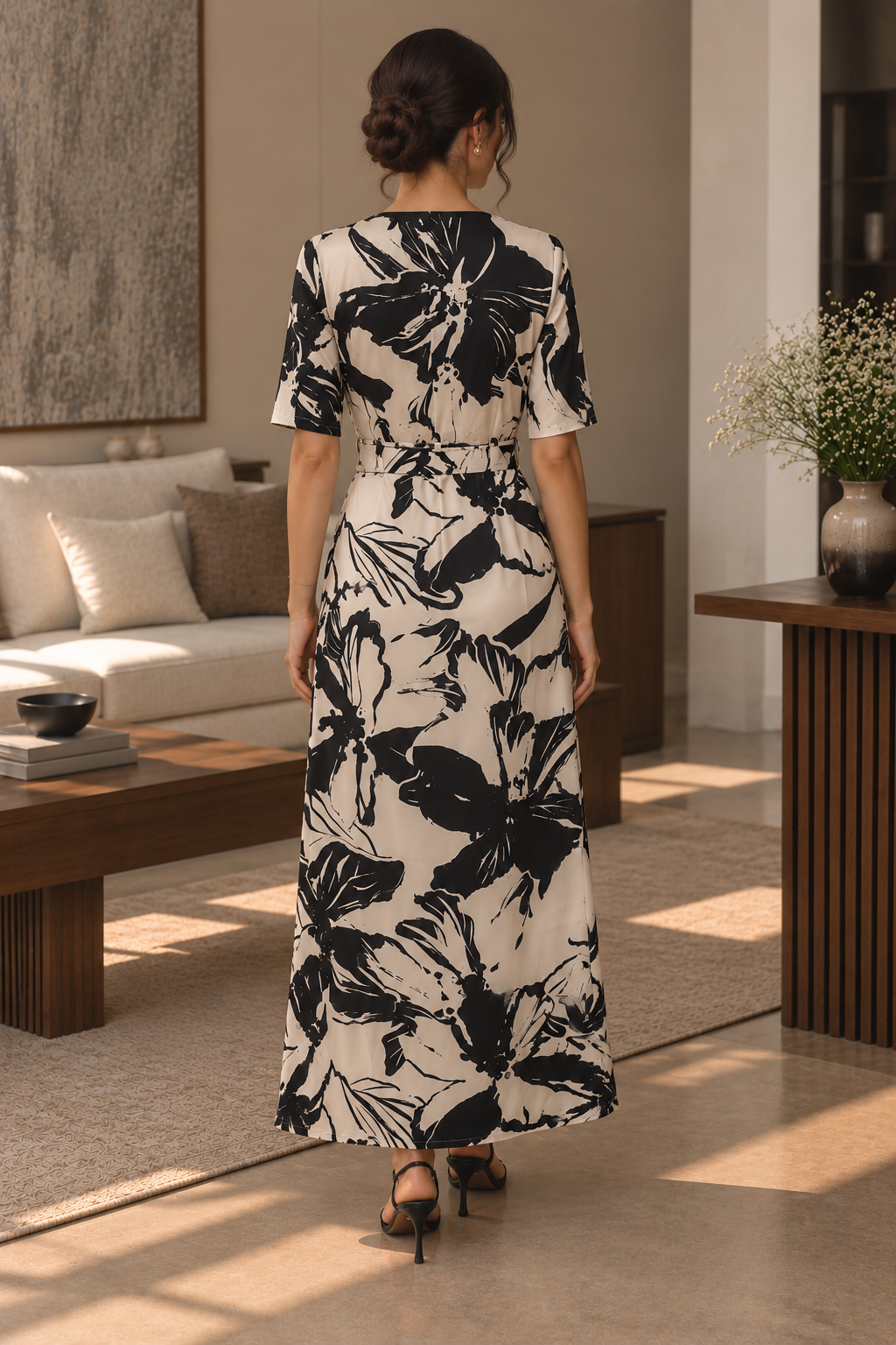 Wrap-style Dress