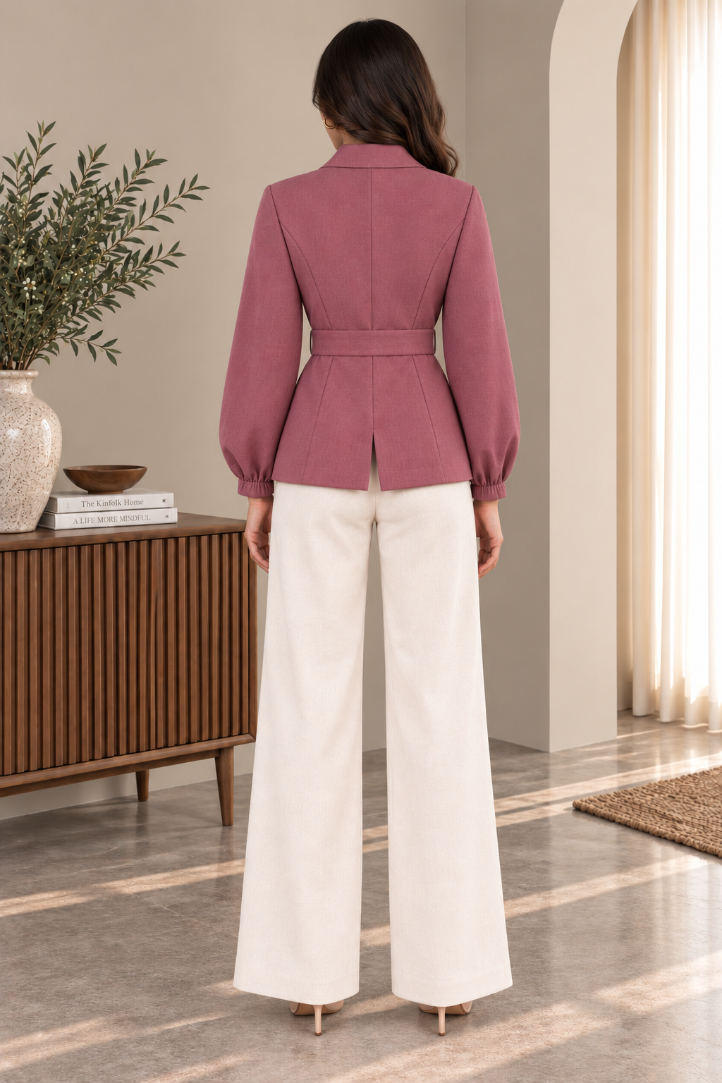 Coat-style top