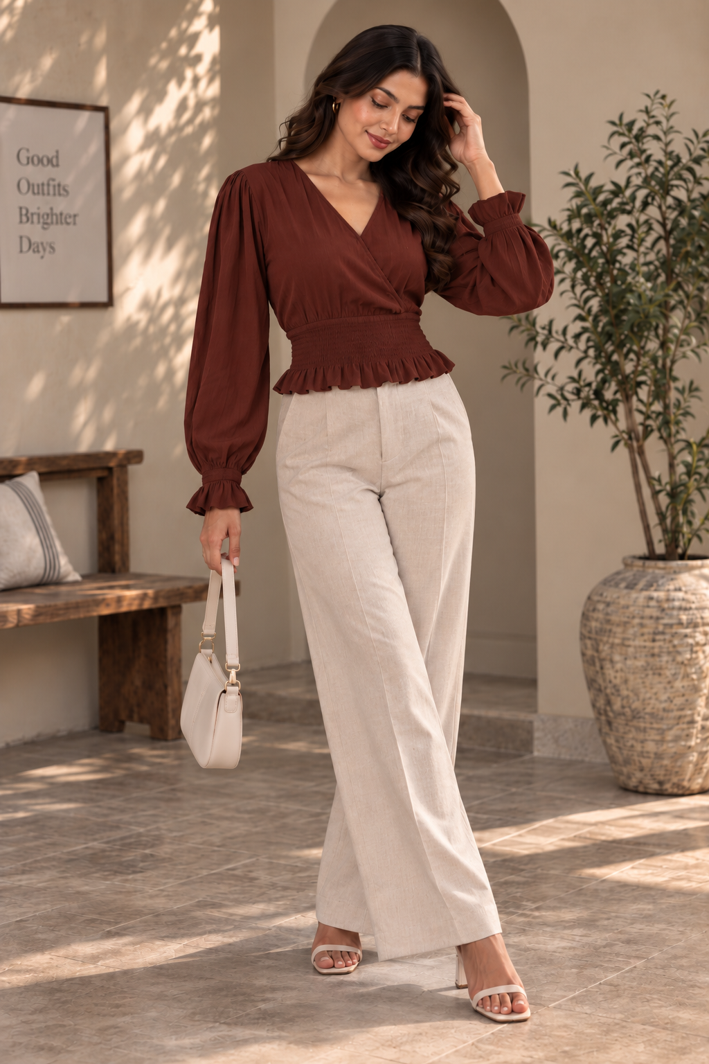 Wrap-style top