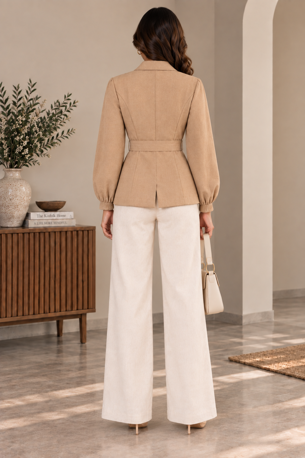 Coat-style top