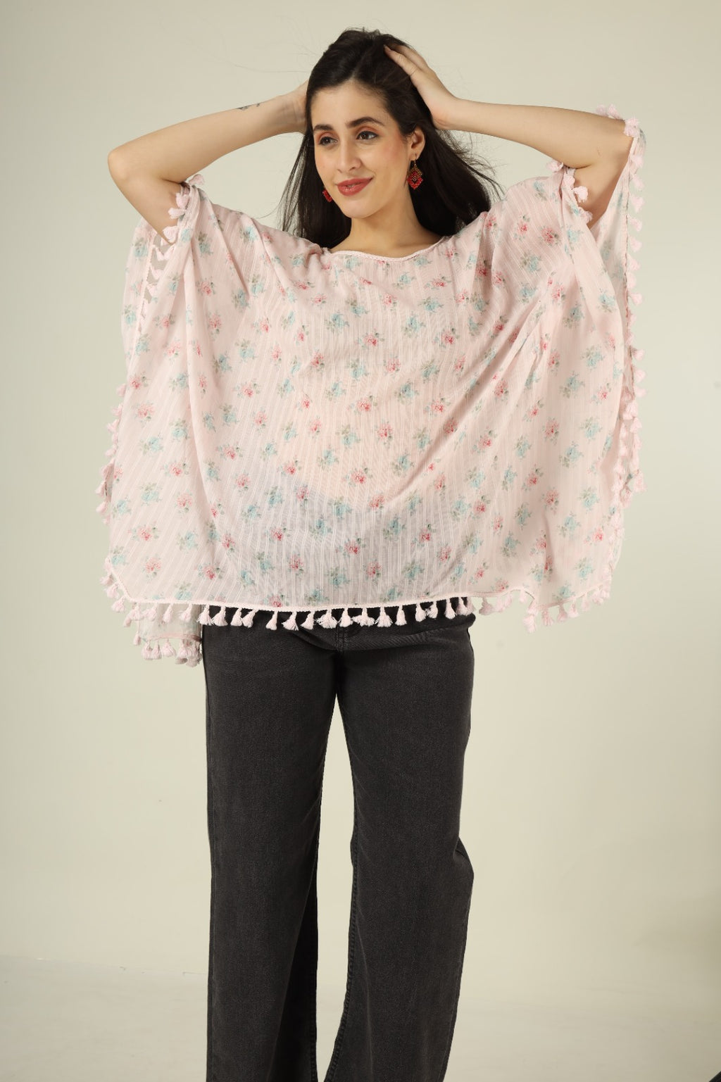 Floral Printed Kaftan