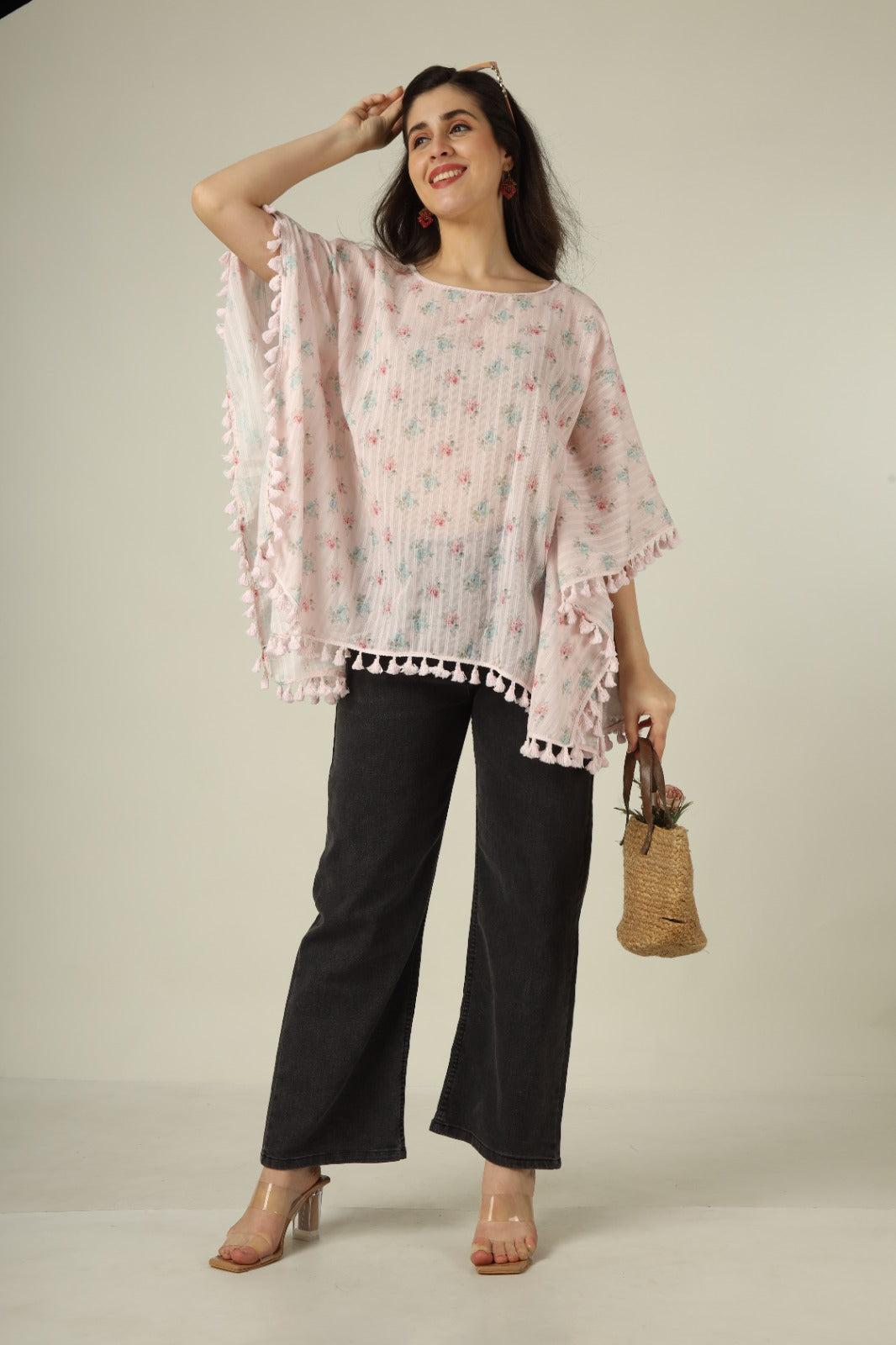 Floral Printed Kaftan