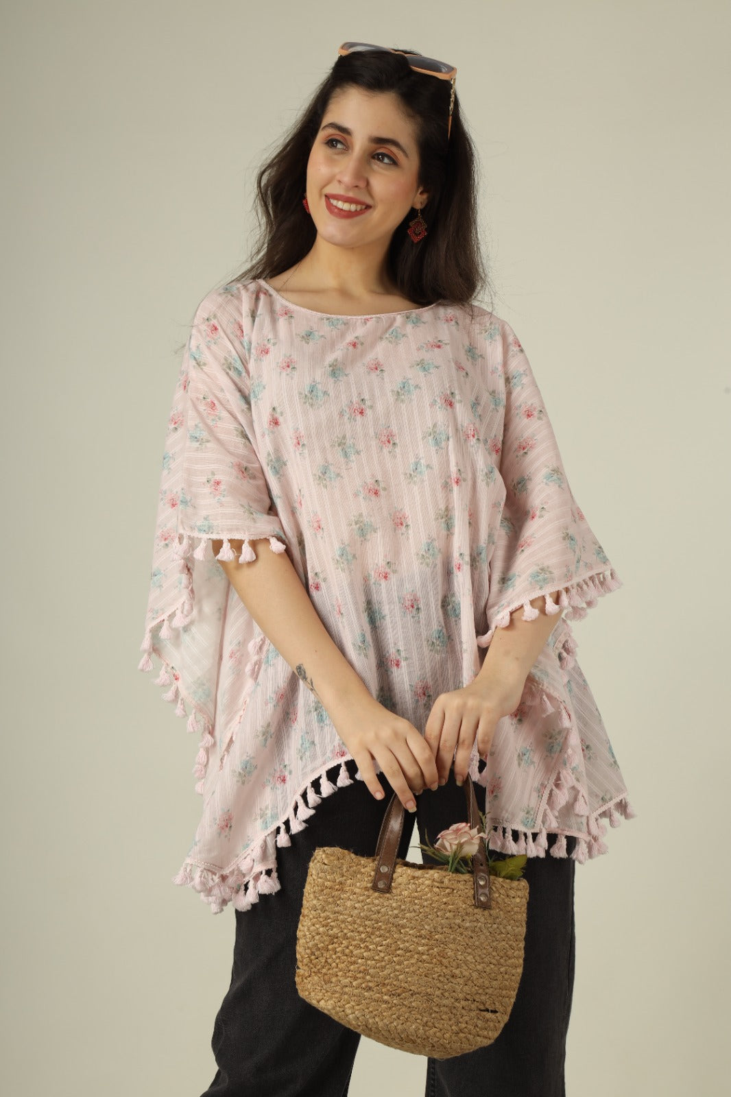 Floral Printed Kaftan